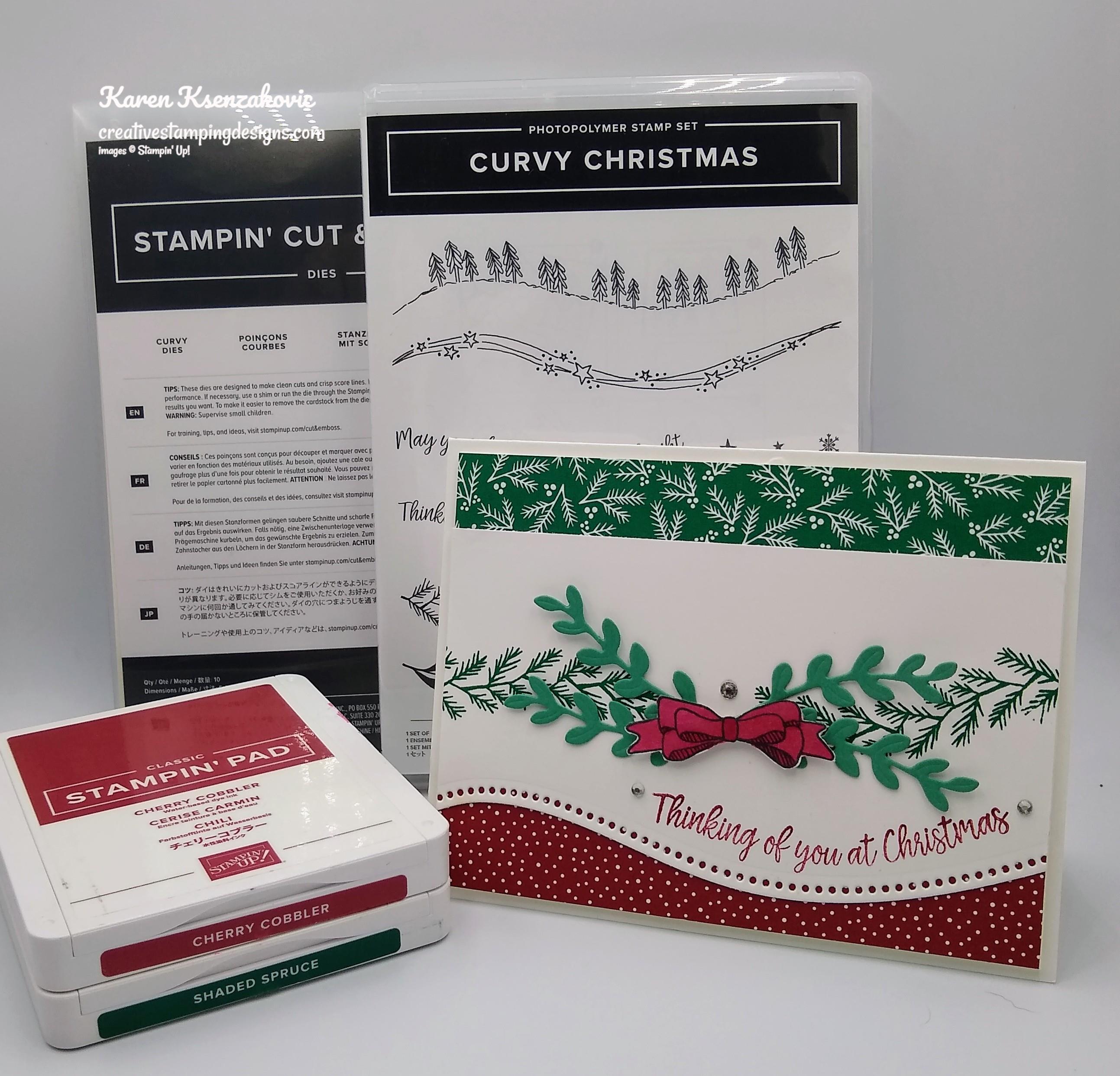 Stampin' Up! Curvy Christmas Pines Sneak Peek | Creative Stamping