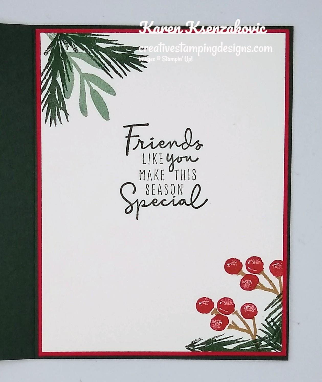 Stampin UP Top Note Shapes made using Christmas Print Cardstock for Crafts Cards Christmas Projects Labels