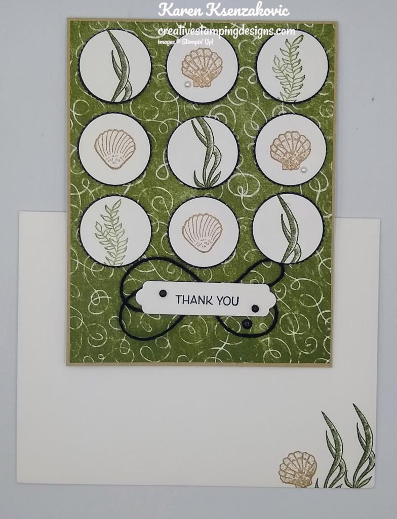 Stampin' Up! Friends Are Like Seashells Thank You 6 creativestampingdesigns.com