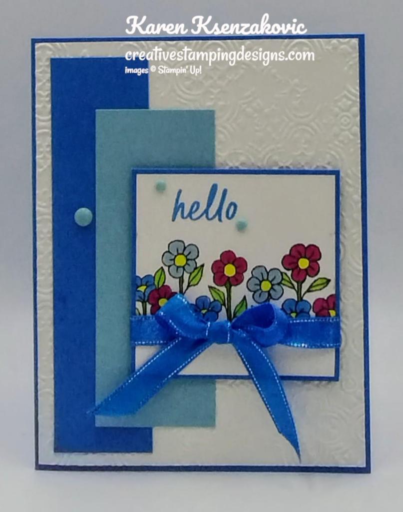 Stampin' Up! Filled With Fun Hello 2 creativestampingdesigns.com