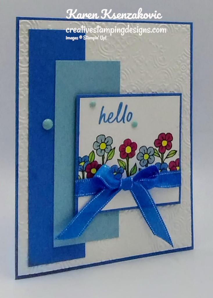 Stampin' Up! Filled With Fun Hello 3 creativestampingdesigns.com