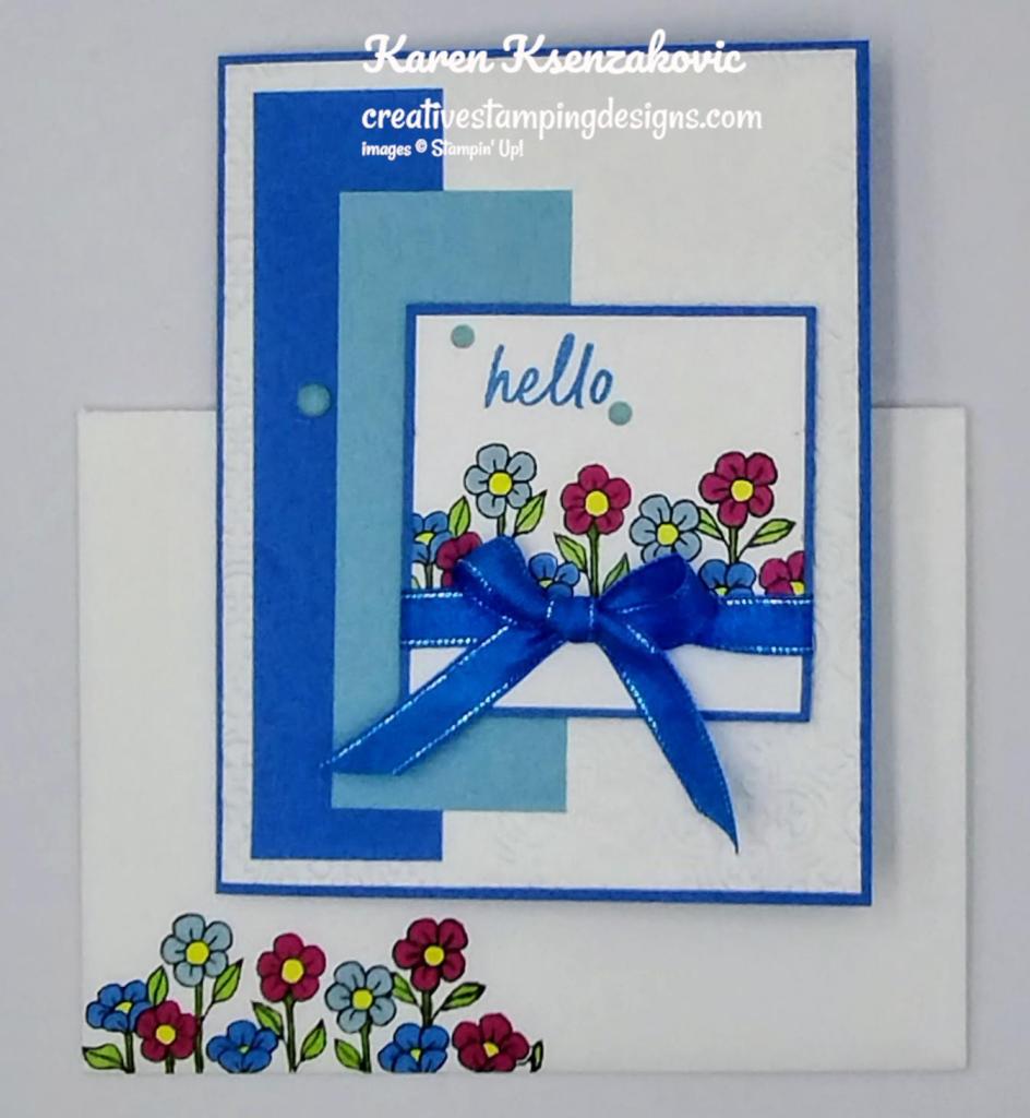 Stampin' Up! Filled With Fun Hello 6 creativestampingdesigns.com